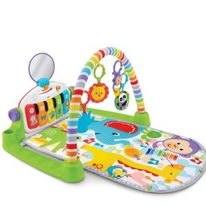 Fisher-Price Deluxe Kick & Play Piano & Maracas
